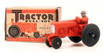 "TRACTOR PULL-TOY BY HUBLEY."