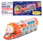 "BATTERY OPERATED MAGIC COLOR MOON EXPRESS."