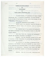 JACKIE COOPER SIGNED MEETING MINUTES REPORT.