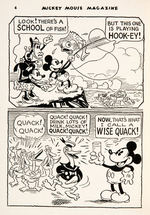 MICKEY MOUSE DAIRY PROMOTION MAGAZINE VOL. 2, NO. 1.