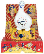 “SHMOO” BOXED CLOCK.