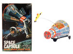 "BATTERY OPERATED MYSTERY ACTION SPACE CAPSULE."