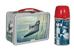 "SUBMARINE" METAL LUNCHBOX WITH THERMOS.