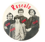 "RASCALS" SCARCE 1960s BUTTON.