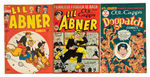 LI'L ABNER COMIC BOOK LOT.