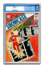 SHOWCASE #4  SEPTEMBER OCTOBER 1956  CGC 9.2  OFF-WHITE PAGES.