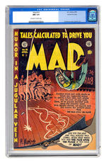 MAD #10 APRIL 1954  CGC 9.4  OFF-WHITE TO WHITE PAGES  GAINES FILE COPY.