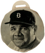 BABE RUTH PREMIUM CELLULOID BASEBALL SCORER FROM QUAKER CEREALS.