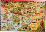 "TARZAN JUNGLE MAP AND TREASURE HUNT" CANADIAN VERSION PREMIUM GAME.