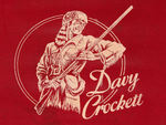 "DAVY CROCKETT" CHILD'S FOLDING CHAIR.
