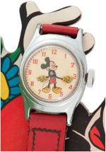 "MICKEY MOUSE" 1952 US TIME WATCH IN PRESENTATION BOX.