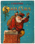 "ST. NICHOLAS/SANTA CLAUS" VINTAGE McLOUGHLIN BROS. ILLUSTRATED CHILDREN'S BOOKS TRIO.