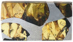 STONEY-IRON PALLASITE METEORITE SLICED SPECIMEN LOT.