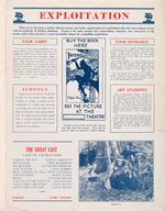 “TARZAN OF THE APES FIVE PART VERSION” EARLY MOVIE PROMO PUBLICATION W/RARE POSTER DESIGNS.