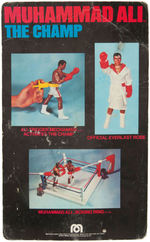 MUHAMMAD ALI SIGNED MEGO ACTION FIGURE.