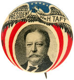 “PRESIDENT WM. H. TAFT” GRAPHIC PORTRAIT BUTTON.