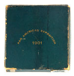 "PAN-AMERICAN EXPOSITION" RARE BOXED AWARD MEDAL BY GORHAM.