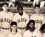 OGDEN REDS 1953 TEAM PHOTO WITH FRANK ROBINSON.