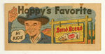 HOPALONG CASSIDY/BOND BREAD PREMIUM COMIC BOOK SET.