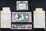 "HOPALONG CASSIDY ARVIN RADIO" DESIGN DIES & LABEL ARCHIVE DISPLAY.