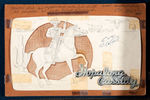 "HOPALONG CASSIDY ARVIN RADIO" DESIGN DIES & LABEL ARCHIVE DISPLAY.