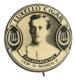 "LEW H. MOREN P." FROM 1910 "LUXELLO CIGAR" SET.