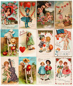 ST. VALENTINE'S DAY POSTCARD LOT.