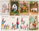 EASTER POSTCARD LOT.