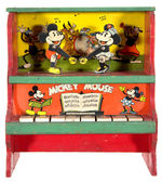 MICKEY MOUSE PIANO WITH DANCING FIGURES.