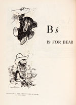 "SULLIVANT'S ABC ZOO" 1946 HARDCOVER.