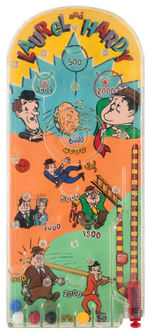 "LAUREL AND HARDY" MARX FACTORY PROTOTYPE BAGATELLE GAME.