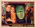 "WEREWOLF OF LONDON" LOBBY CARD.