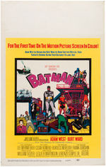 "BATMAN" 1966 MOVIE WINDOW CARD.