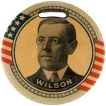 WILSON FOUR WATCH FOBS PLUS “THE MAN OF THE HOUR” MEDALLION.