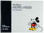 "MICKEY MOUSE IN COLOR" LIMITED EDITION HARDCOVER SIGNED BY CARL BARKS & FLOYD GOTTFREDSON.