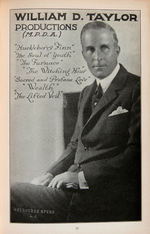 “MOTION PICTURE STUDIO DIRECTORY AND TRADE ANNUAL” 1921 PROMO BOOK.