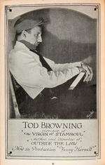 “MOTION PICTURE STUDIO DIRECTORY AND TRADE ANNUAL” 1921 PROMO BOOK.