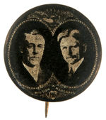 “WILSON/MARSHALL” SCARCE 1912 JUGATE BUTTON.