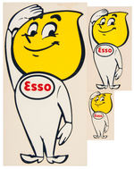 "ESSO" DECALS & TIE BAR.