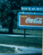 “COCA-COLA” FRAMED 1950s PHOTO FROM DISTRIBUTORSHIP.