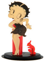 BETTY BOOP CELLULOID SOUVENIR PEN/PENCIL HOLDER.