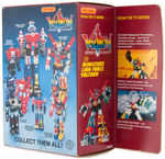 "VOLTRON DEFENDER OF THE UNIVERSE" DIE-CAST ROBOT PAIR.