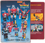 "VOLTRON DEFENDER OF THE UNIVERSE" DIE-CAST ROBOT PAIR.