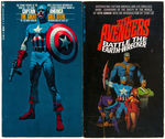 "CAPTAIN AMERICA" BOOKS/COLORING BOOK/POSTCARD LOT.