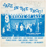 "JAZZ IN THE TROC!" MULTI-SIGNED RECORD ALBUM.