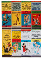 PIN-UP MATCHBOOK COVER LOT.