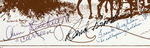 "GONE WITH THE WIND" CAST-SIGNED 50th ANNIVERSARY SOUVENIR NEWSPAPER.