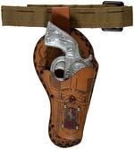 "LONE RANGER" COMPOSITION GUN WITH HOLSTER/BELT.