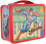 "SUPERMAN" THE MOVIE METAL LUNCHBOX WITH THERMOS.