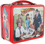 "SUPERMAN" THE MOVIE METAL LUNCHBOX WITH THERMOS.